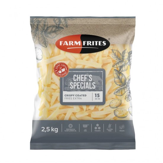 TC - Farm FritesCrispCoat, 10 mm, 5 x 2,5 KG Karton