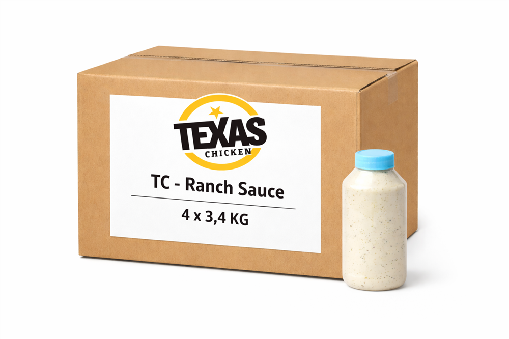 TC - Ranch Sauce, 4 x 3,4 kg Karton