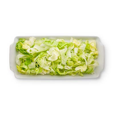 Eisberg, geschnitten, 5 mm, 1 x 2,5 kg Beutel